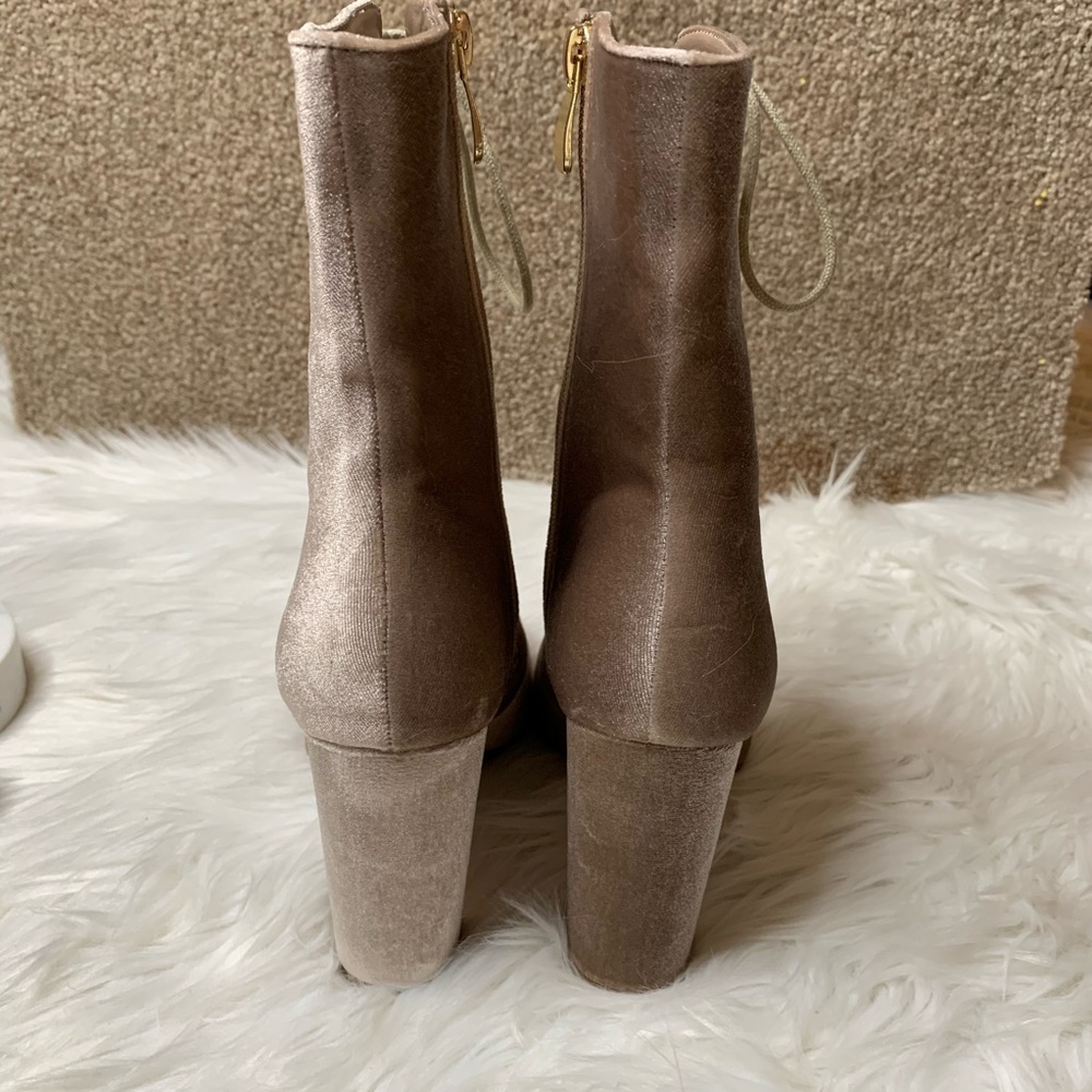 LOVE ATHENA VELVET BOOTS - Picture 5 of 6